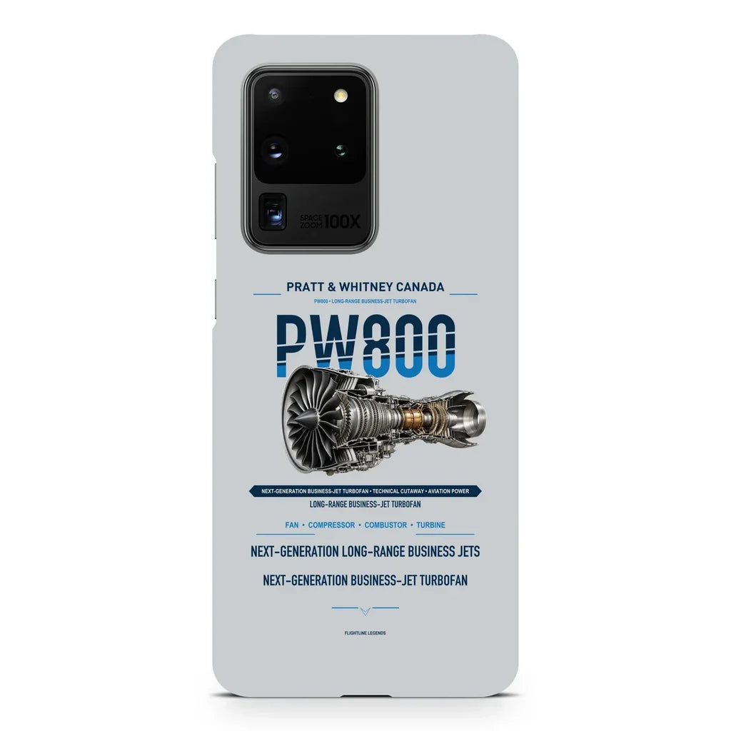 PW800 design on samsung case - light gray