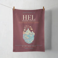 Thumbnail for Helsinki Airport HEL - Dark Red