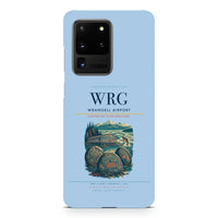 Thumbnail for Wrangell Airport WRG design on samsung case - light blue