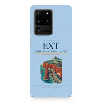 Thumbnail for Exeter International Airport EXT design on samsung case - light blue