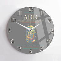 Thumbnail for Addis Ababa Bole International Airport ADD Wall-Clock No-Frame - Gray