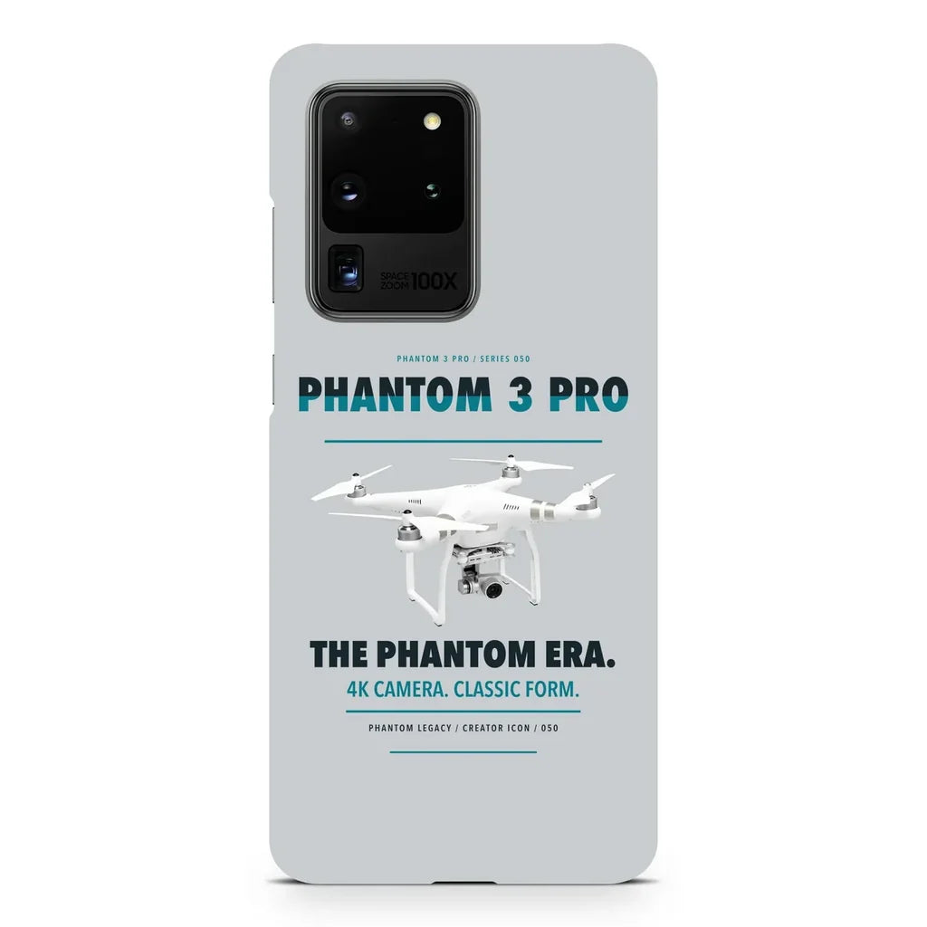 DJI Phantom 3 Professional design on samsung case - light gray