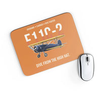 Thumbnail for F11C-2 Goshawk Dive from the High Hat design on orange rectangle mouse pad