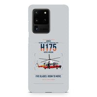 Thumbnail for Airbus H175 design on samsung case - light gray
