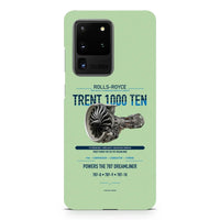 Thumbnail for TRENT 1000 TEN design on samsung case - light green