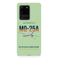 Thumbnail for MQ-25A STINGRAY design on samsung case - light green