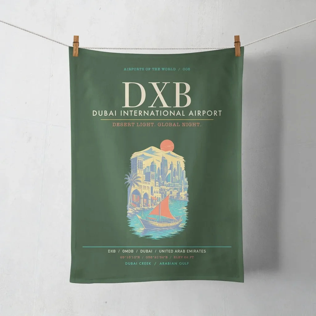 Dubai International Airport DXB - Dark Green