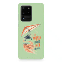 Thumbnail for The Wind Leaves No Footprint design on samsung case - light green