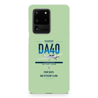 Thumbnail for Diamond DA40 design on samsung case - light green