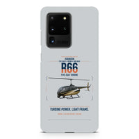 Thumbnail for Robinson R66 design on samsung case - light gray