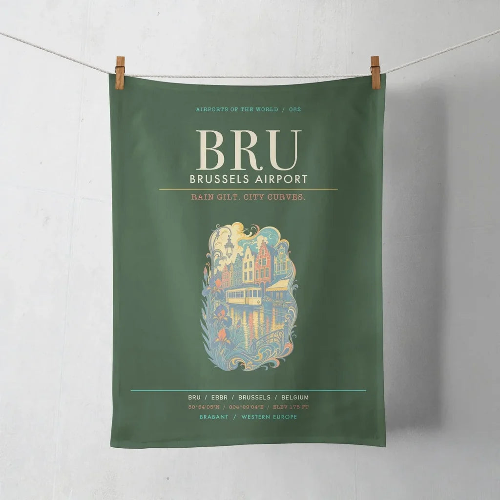 Brussels Airport BRU - Dark Green