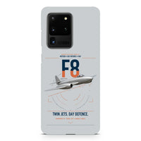 Thumbnail for Gloster Meteor F8 design on samsung case - light gray