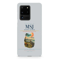 Thumbnail for Misawa Air Base MSJ design on samsung case - light gray