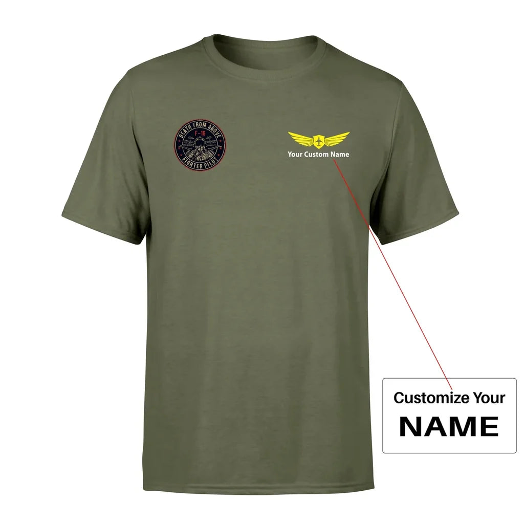 Customisable Aircraft Silhouette T-Shirt - view 13