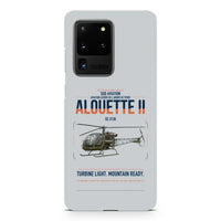 Thumbnail for Sud Aviation SE 3130 Alouette II design on samsung case - light gray