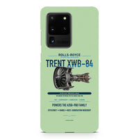 Thumbnail for TRENT XWB-84 design on samsung case - light green