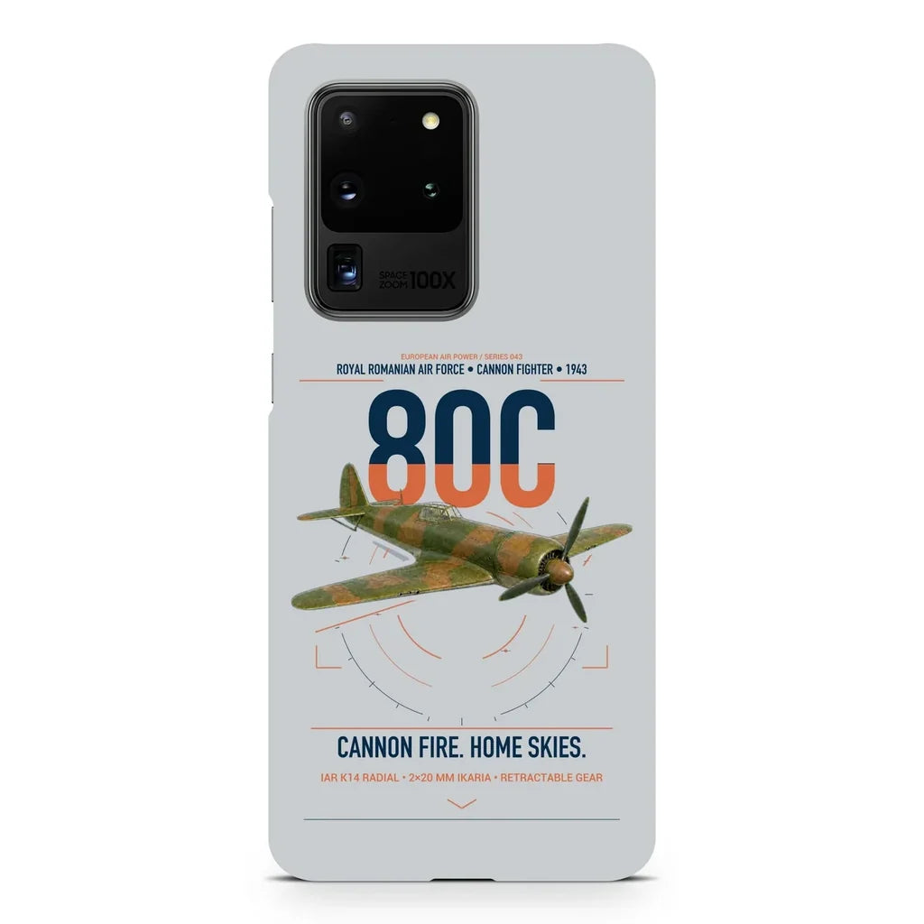 IAR 80C design on samsung case - light gray