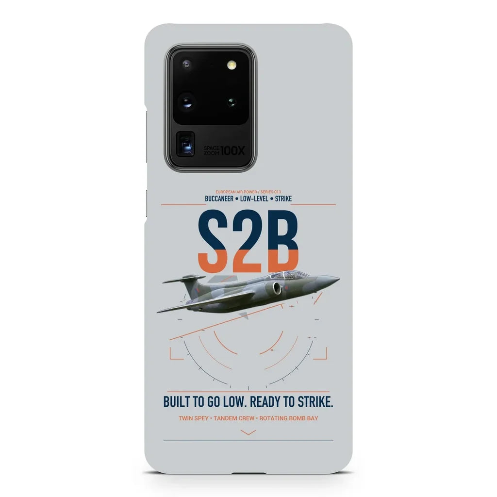 Blackburn Buccaneer S2B design on samsung case - light gray