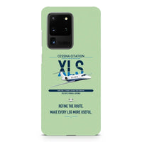 Thumbnail for Cessna Citation XLS design on samsung case - light green