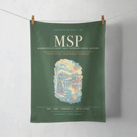 Thumbnail for Minneapolis-Saint Paul International Airport MSP - Dark Green