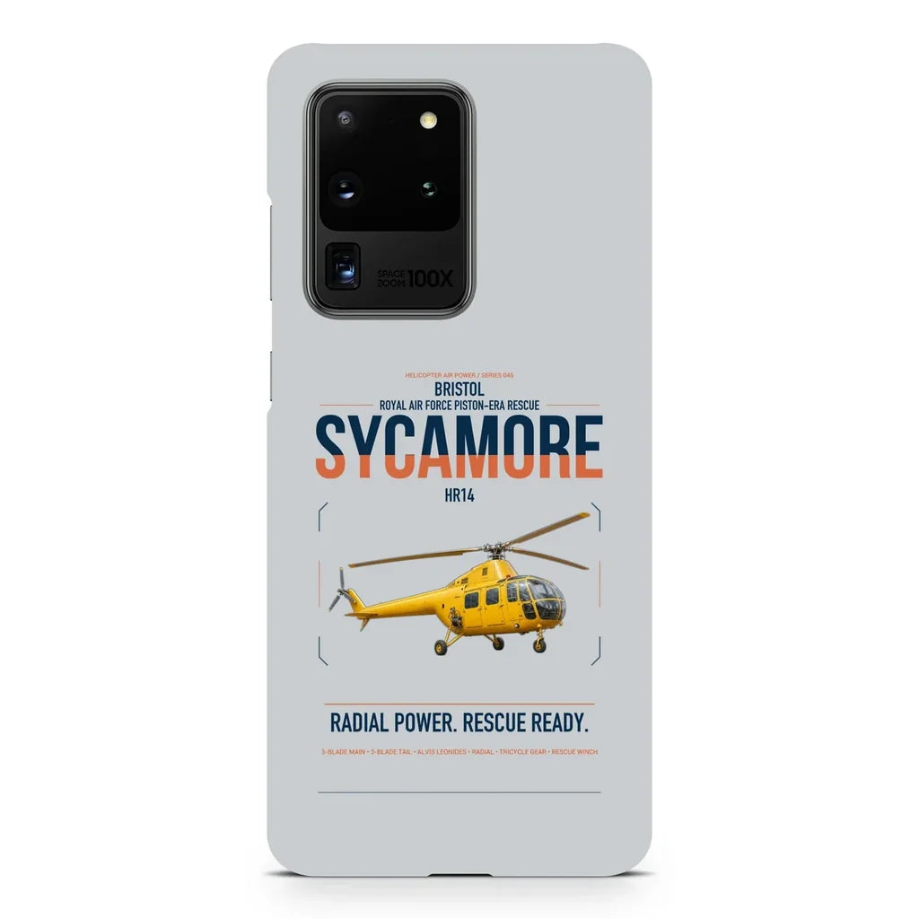 Bristol Sycamore HR14 design on samsung case - light gray