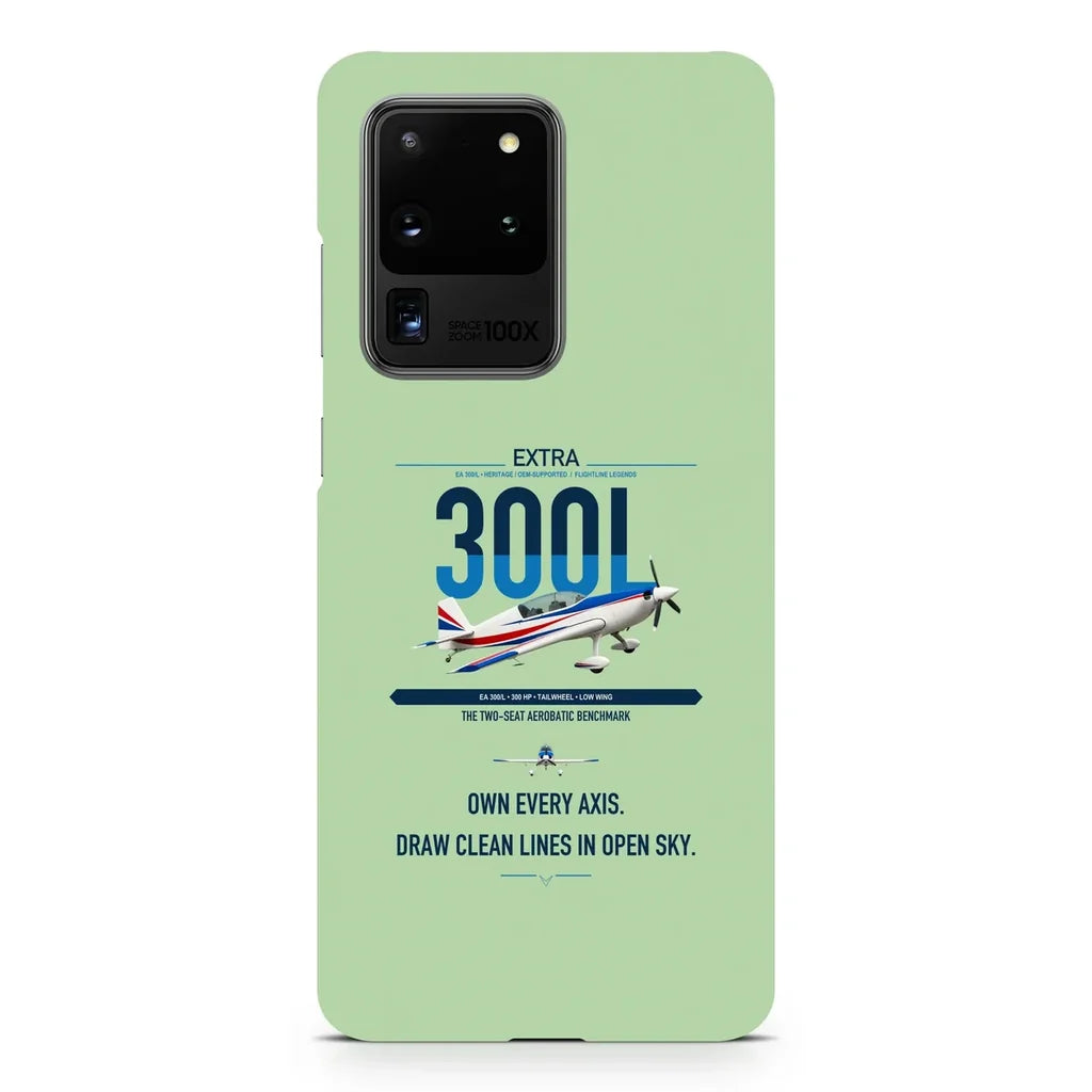 Extra 300L design on samsung case - light green