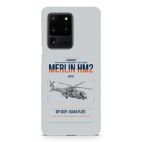 Thumbnail for Leonardo AW101 Merlin HM2 design on samsung case - light gray