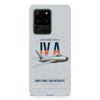 Thumbnail for Dassault Mystère IV A design on samsung case - light gray