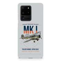 Thumbnail for Fairey Swordfish Mk I design on samsung case - light gray