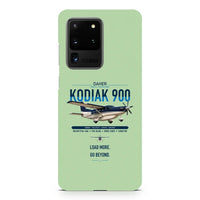 Thumbnail for Daher Kodiak 900 design on samsung case - light green