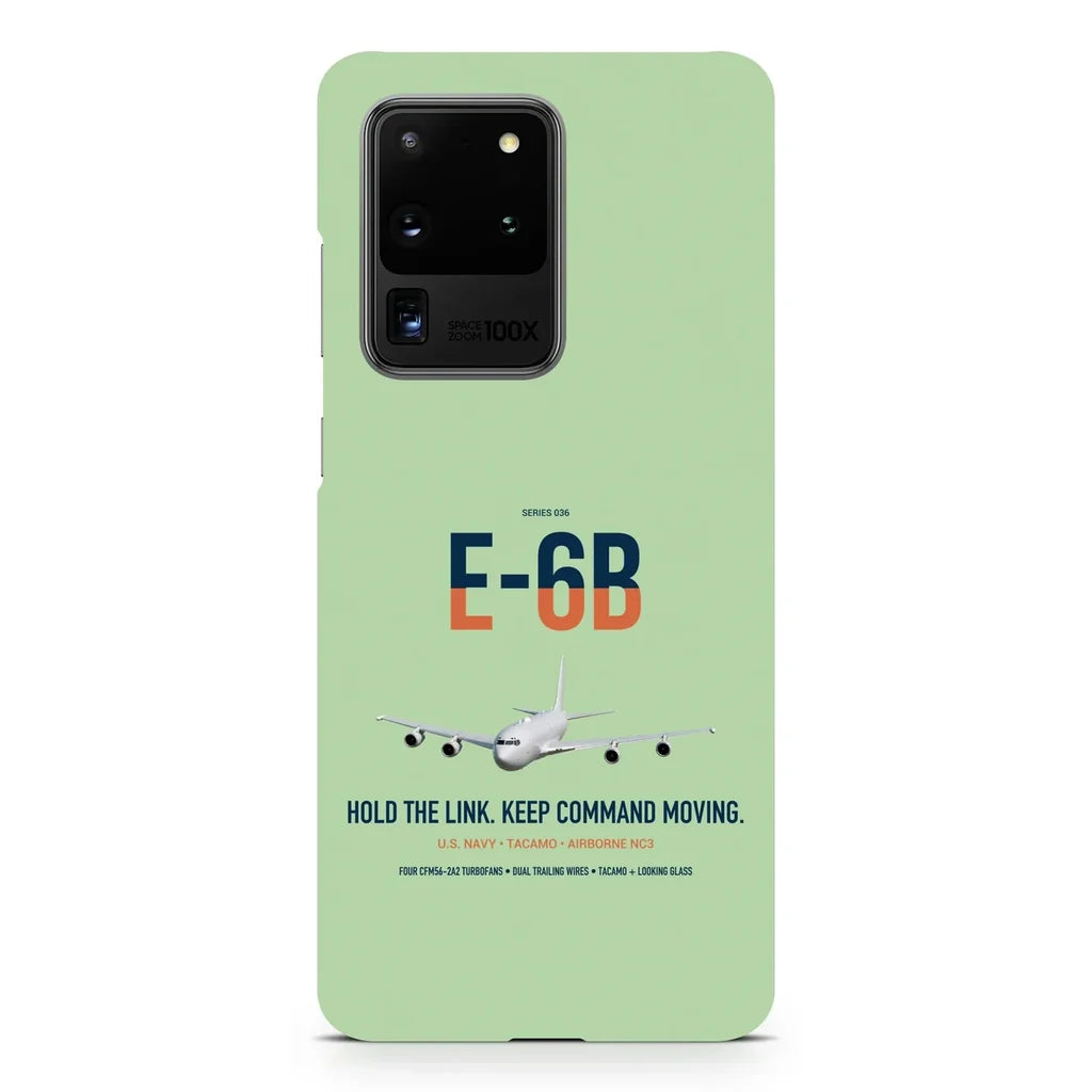 E-6B Mercury design on samsung case - light green