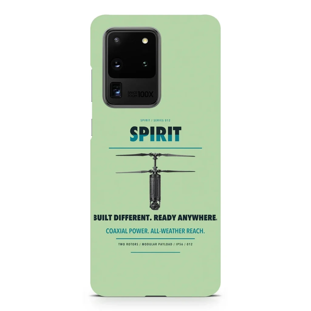 Ascent AeroSystems Spirit design on samsung case - light green