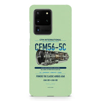Thumbnail for CFM56-5C design on samsung case - light green
