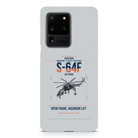Thumbnail for Erickson S-64F Air Crane design on samsung case - light gray