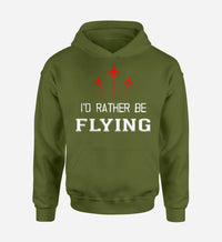 Thumbnail for I'd Rather Be Flying Hoodie - view 5