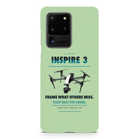 Thumbnail for DJI Inspire 3 design on samsung case - light green