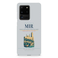 Thumbnail for Monastir Habib Bourguiba International Airport MIR design on samsung case - light gray