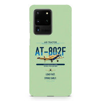 Thumbnail for Air Tractor AT-802F design on samsung case - light green