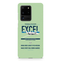 Thumbnail for Cessna Citation Excel design on samsung case - light green