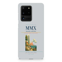 Thumbnail for Malmo Airport MMX design on samsung case - light gray
