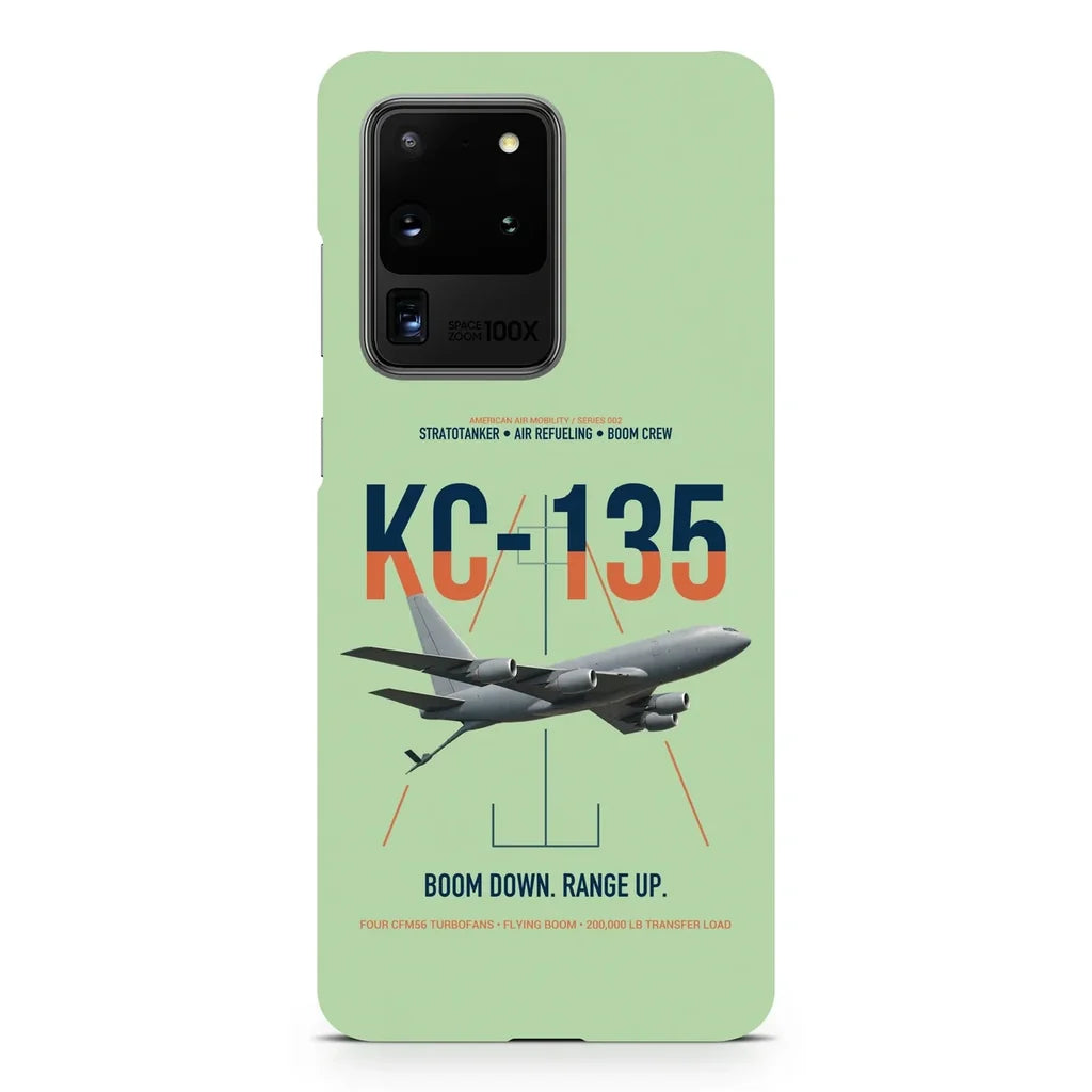 KC-135 STRATOTANKER design on samsung case - light green