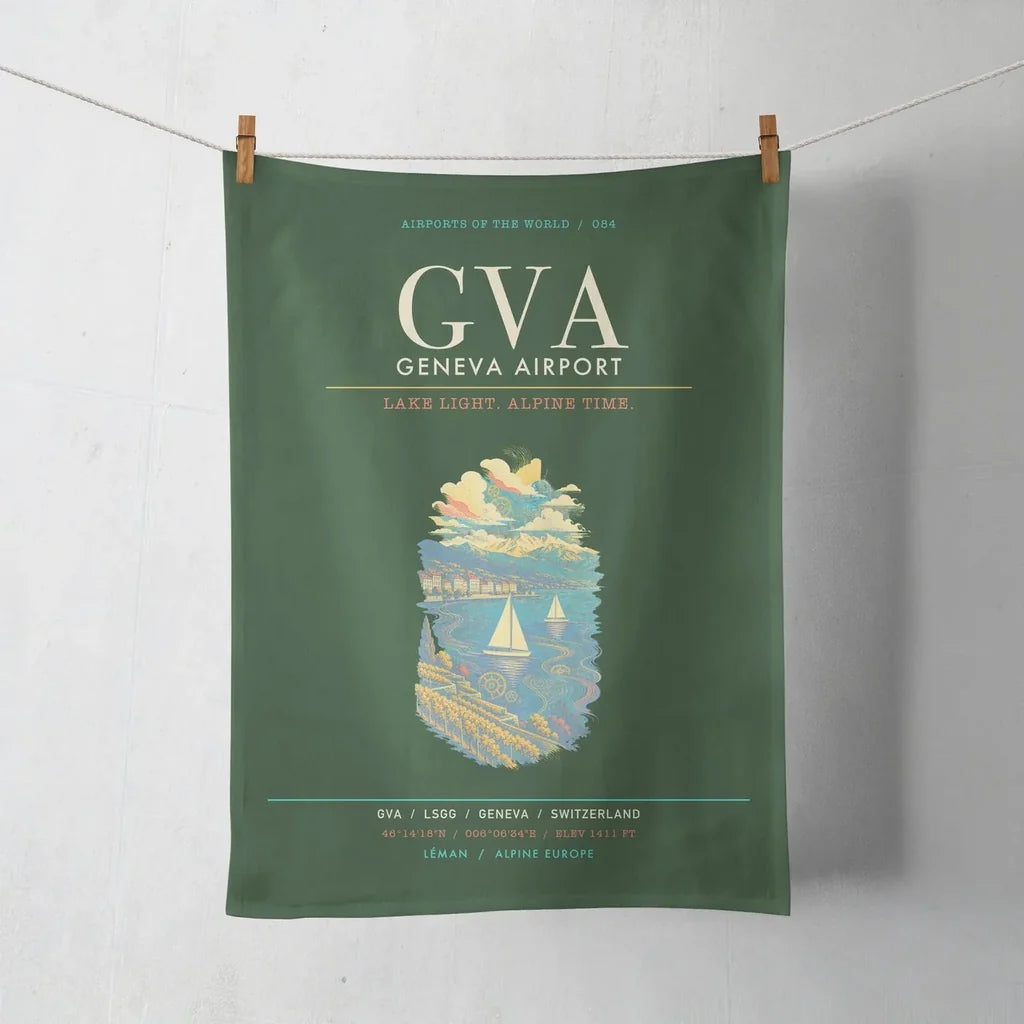 Geneva Airport GVA - Dark Green