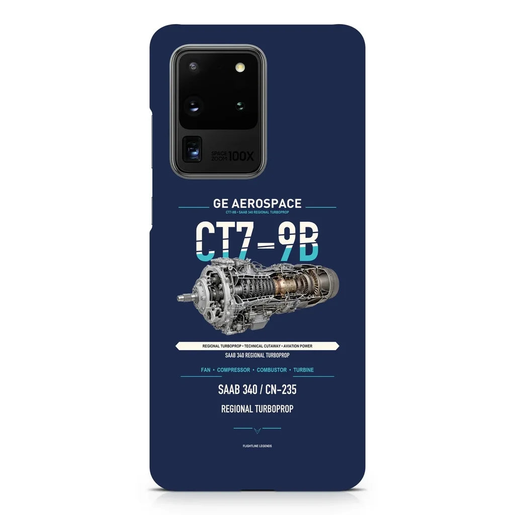 CT7-9B design on samsung case - navy blue