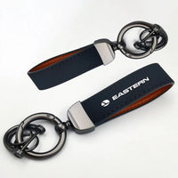 Thumbnail for Eastern Air Lines Airlines Horseshoe Buckle key chain in navy blue