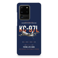 Thumbnail for KC-97L STRATOFREIGHTER design on samsung case - navy blue