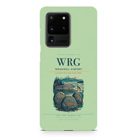 Thumbnail for Wrangell Airport WRG design on samsung case - light green