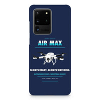 Thumbnail for Percepto Air Max design on samsung case - navy blue