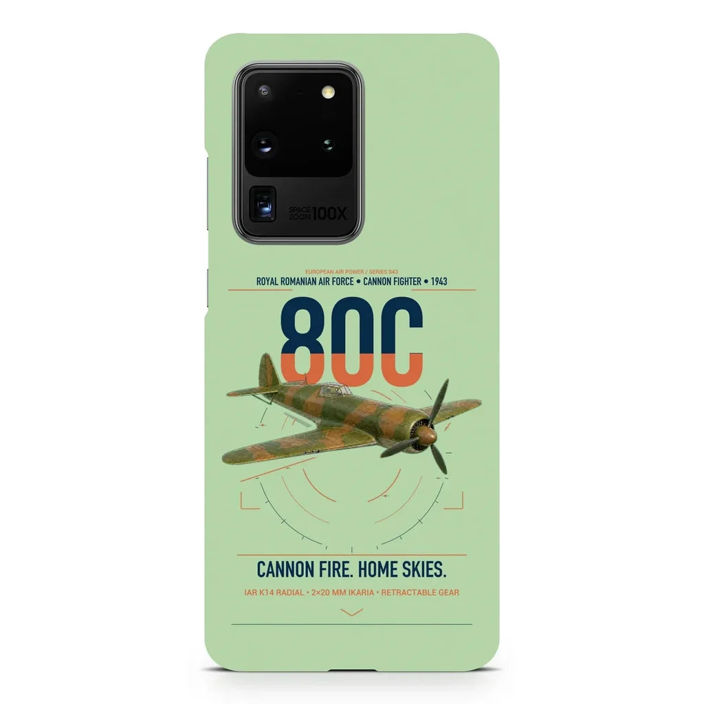 IAR 80C design on samsung case - light green