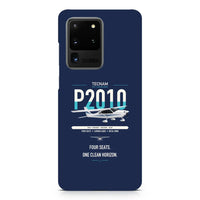Thumbnail for Tecnam P2010 design on samsung case - navy blue