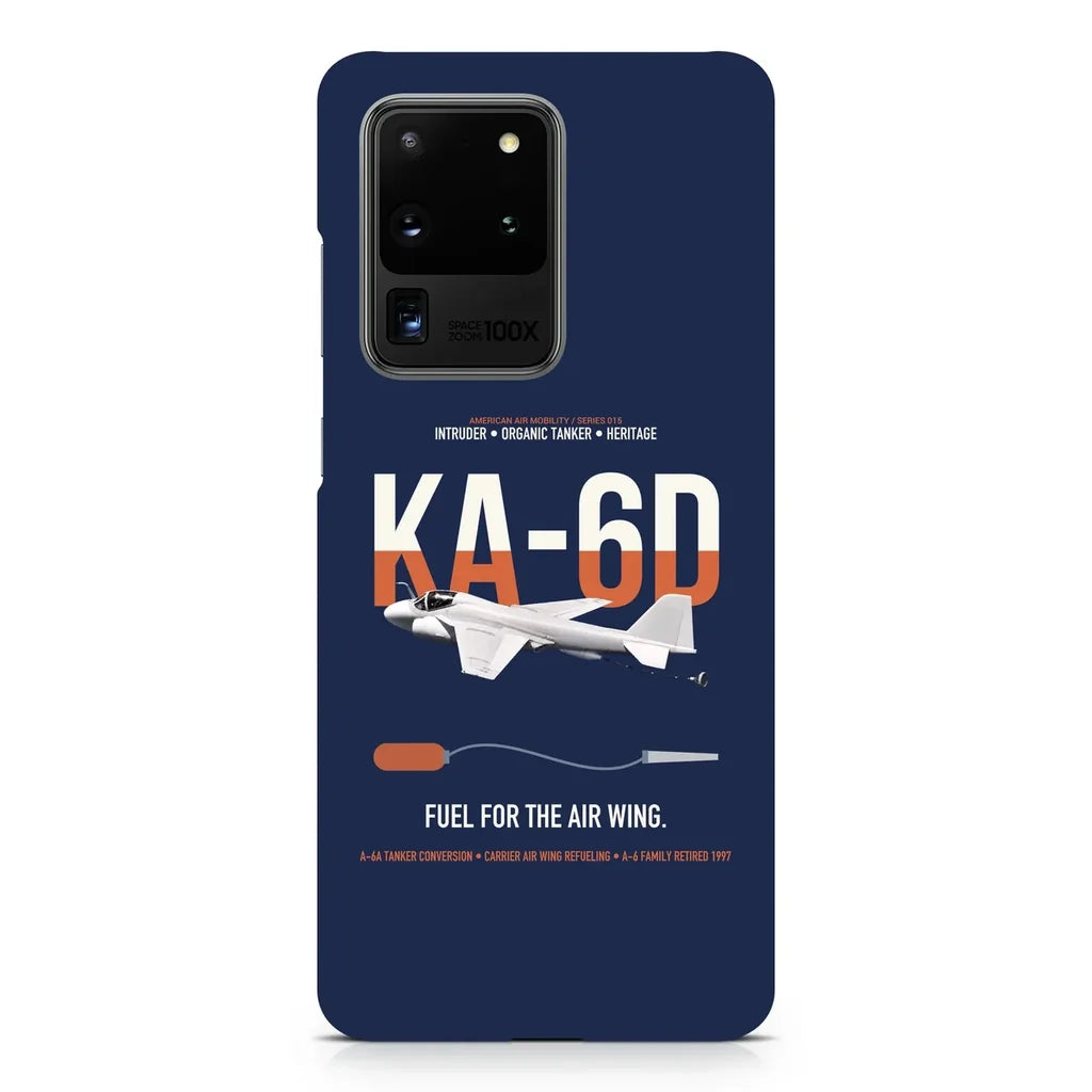 KA-6D Intruder design on samsung case - navy blue
